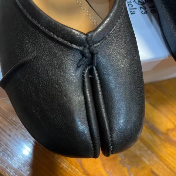 Maison Margiela Tabi Ballet Shoes 38. Vintage Leather With box New, unused - Picture 5 of 8